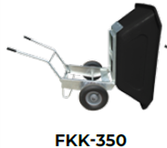 Tipping wheelbarrow FKK 350L