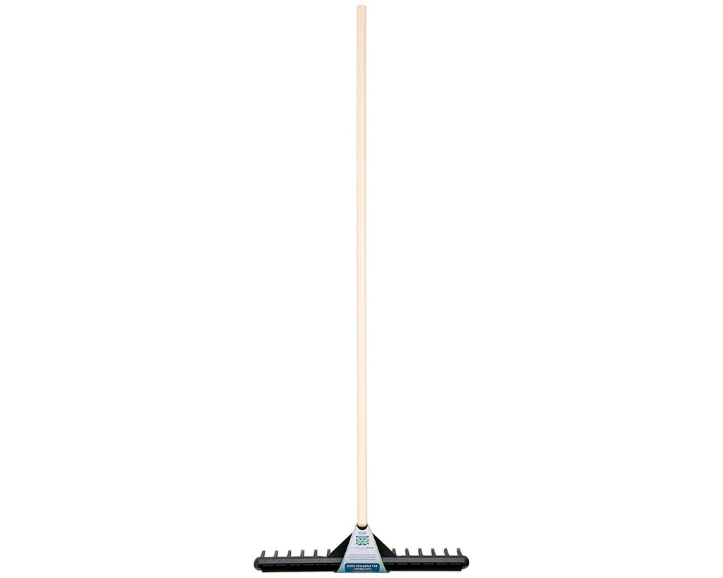 Perry plastic grit 70cm with wooden handle