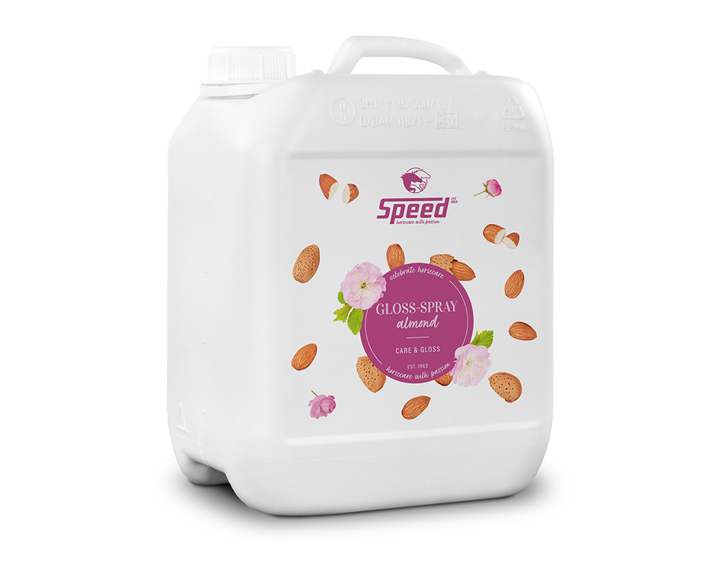 Speed gloss-spray amandel 2,5l