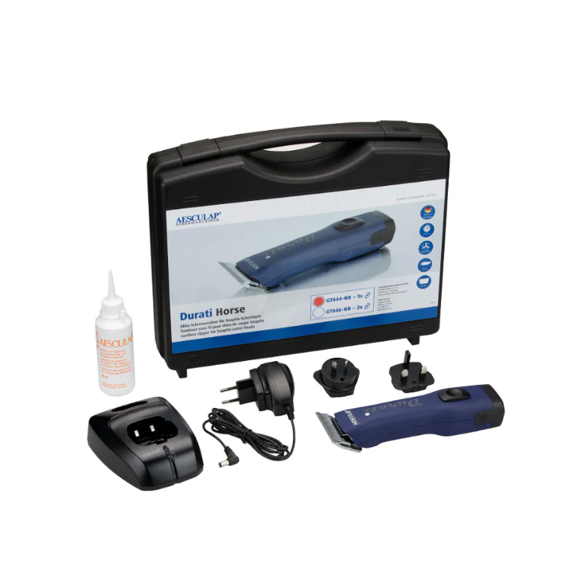 Tondeuse à cheveux Aesculap Durati Horse GT444-NB avec batterie