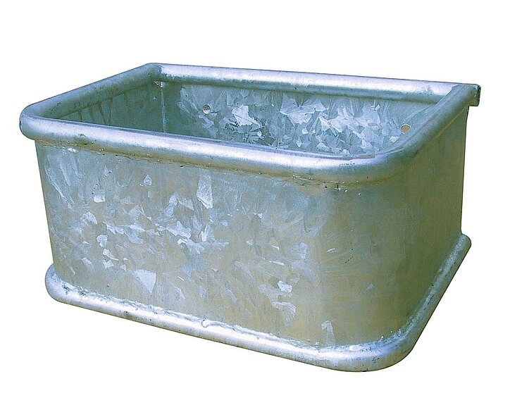 Voerbak verzinkt met buisframe 35L