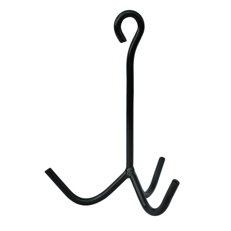 Cleaning hook 3 arms black