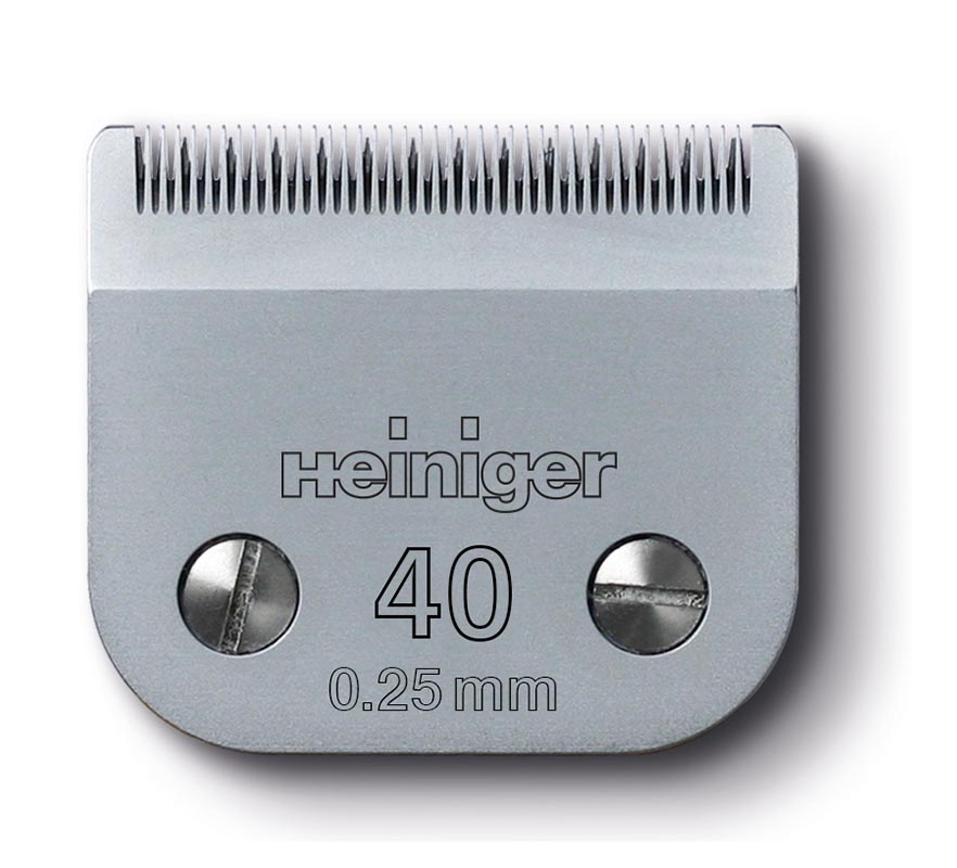 Shaving head Heiniger no. 40 0.25mm