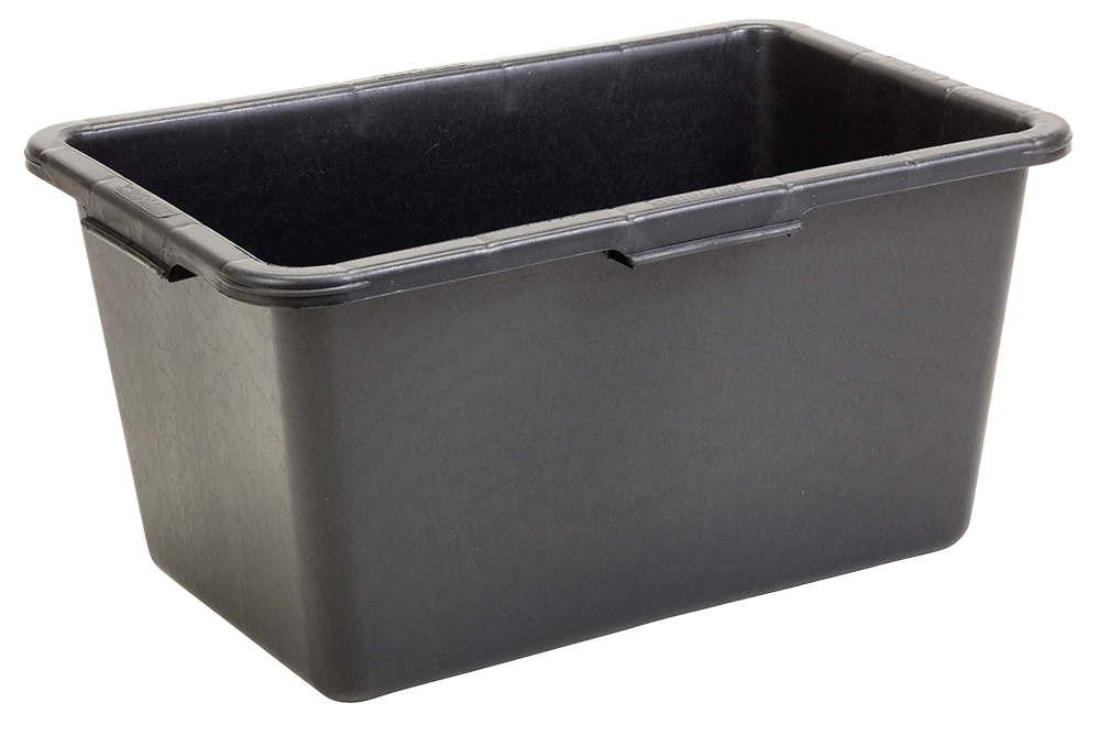 Mortar tub rectangular 60L