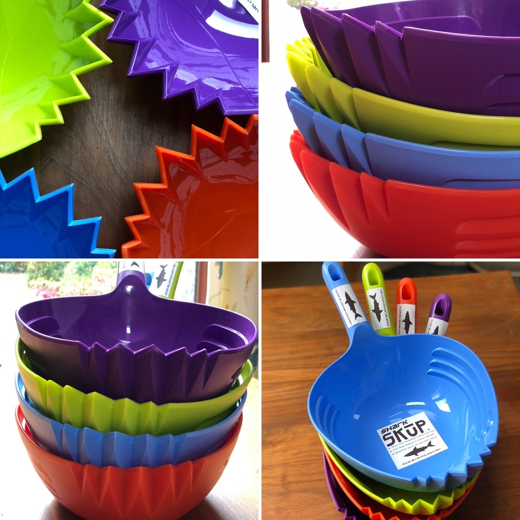 Plastic flour scoop 'Shark Skup' Parallax