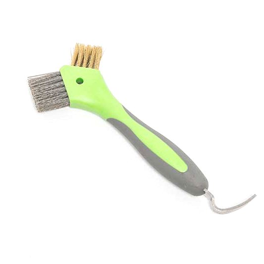 Grattoir à sabots Trio avec brosses Lamicell