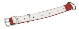 [27188] Halsband v. schapen, nyl. 60cm - rood -