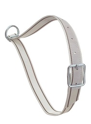 [FG60138] Nylon neck strap 130cm with D-ring, white