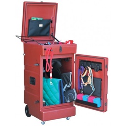 [P1215513] Saddle cabinet on wheels Lagee